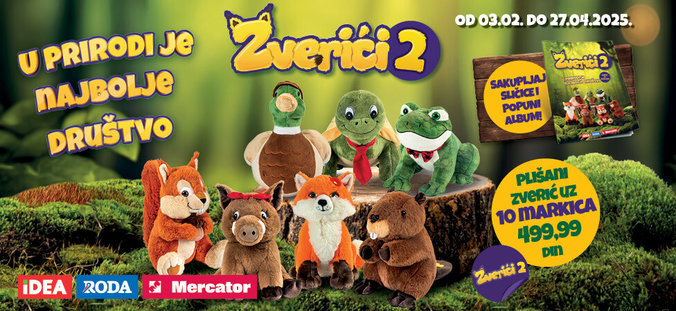 Zverići nas zovu u prirodu!