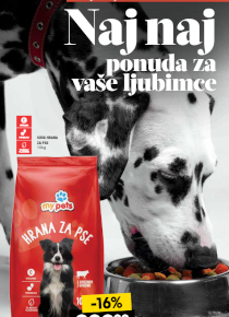 Naj naj ponuda za vaše ljubimce