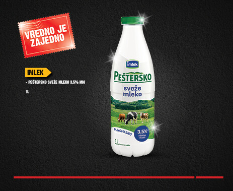 PEŠTERSKO SVEŽE MLEKO