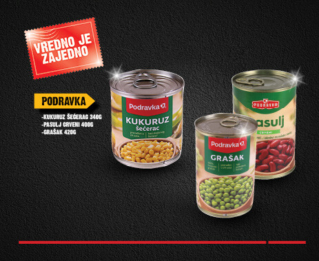 PODRAVKA - KONZERVIRANO POVRĆE