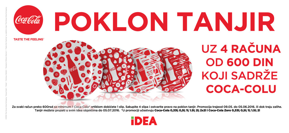 IDEA i Coca Cola ponovo nagrađuju vašu vernost