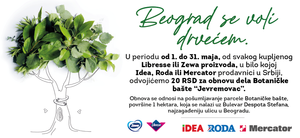 Beograd se voli drvećem 