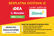 BESPLATNA DOSTAVA preko aplikacije Glovo