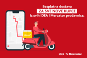 BESPLATNA DOSTAVA preko aplikacije Glovo