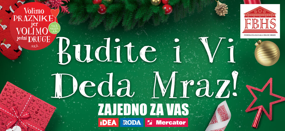 Budite i Vi Deda Mraz!