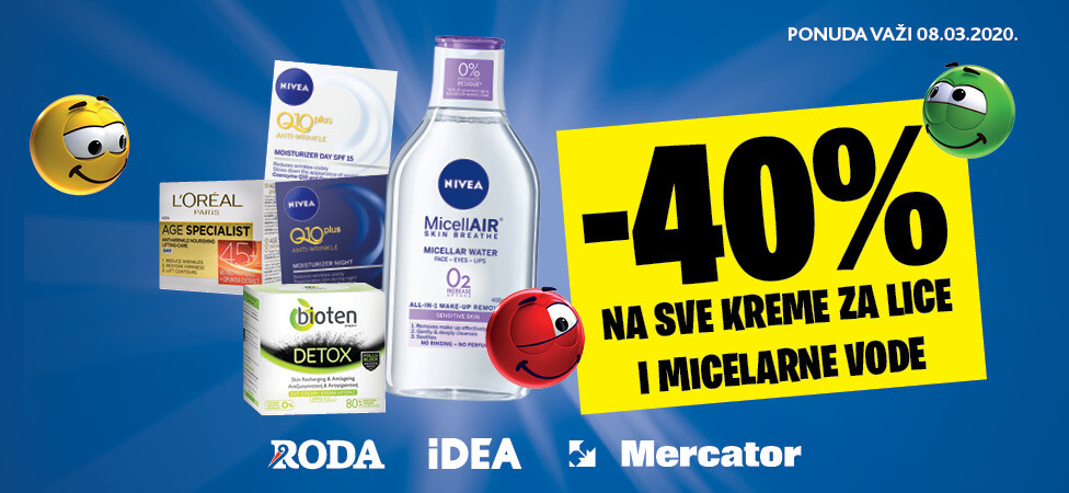 Dan žena u znaku nege lica