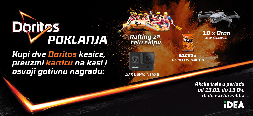 Doritos poklanja