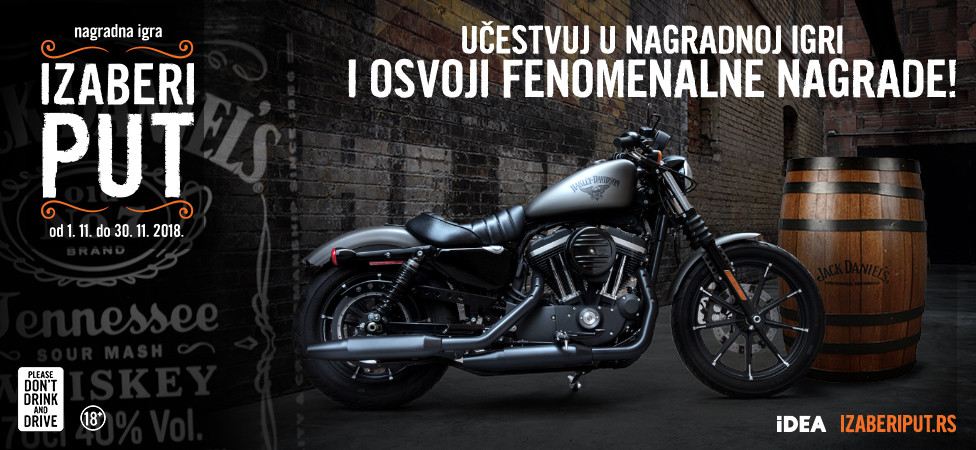 Harley Davidson i Jack Daniel’s te nagrađuju