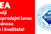  IDEA - Br. 1 u pogledu odnosa cene i kvaliteta u Srbiji