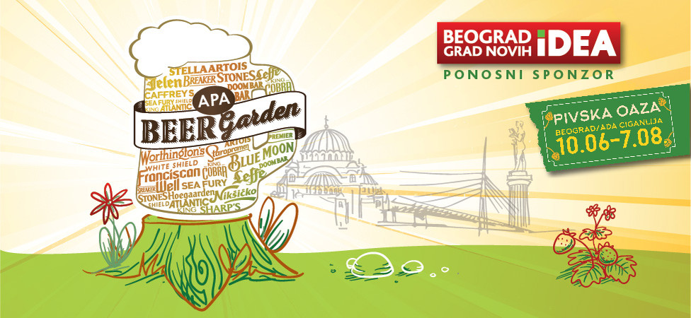 Letnja Beer Garden zabava na Adi Ciganliji
