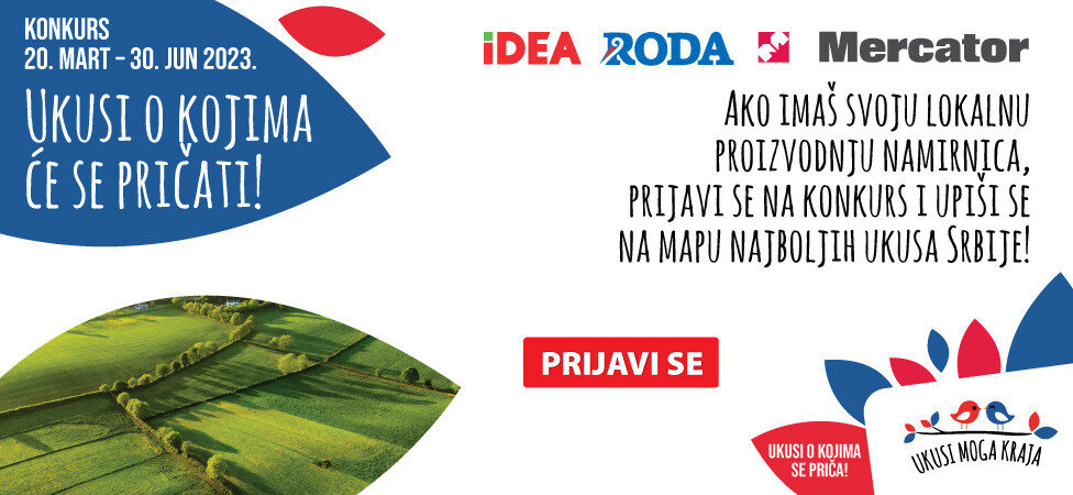 Mercator-S poziva male proizvođače: Postanite deo najprodavanijeg brenda domaćih proizvoda “Ukusi moga kraja”