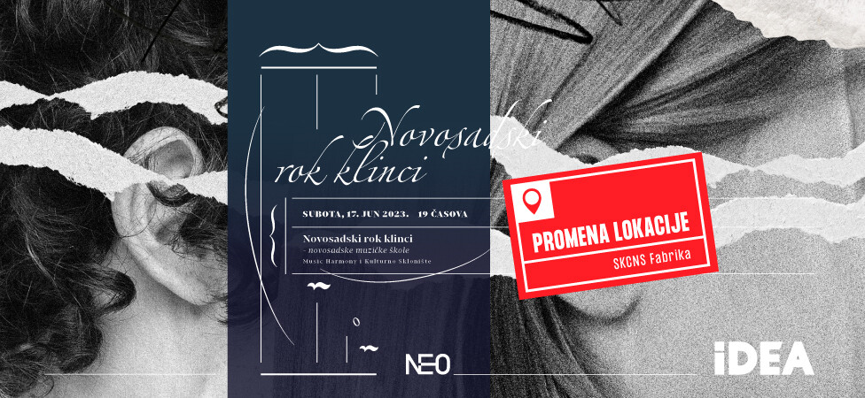 Novosadski rok klinci preuzimaju binu u SKC FABRIKA uz podršku IDEA brenda