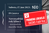 Novosadski rok klinci preuzimaju binu u SKC FABRIKA uz podršku IDEA brenda