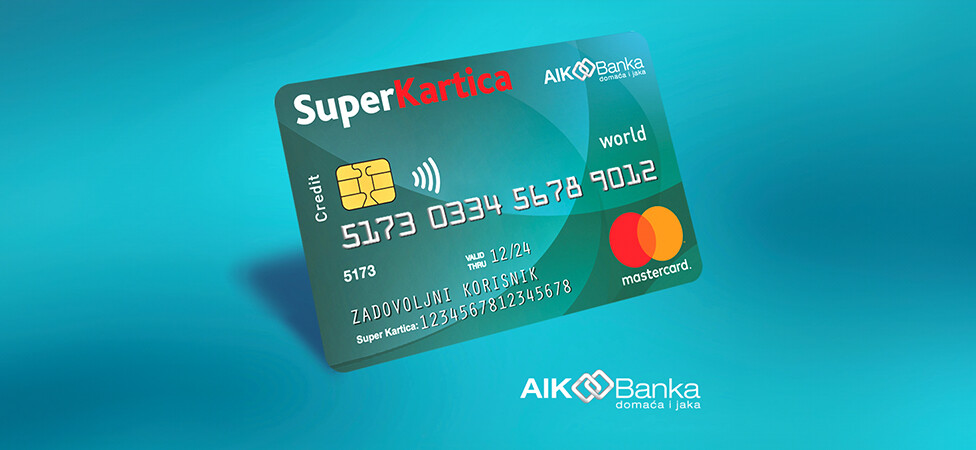 Obaveštenje - Platna Super Kartica