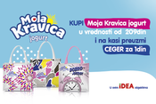 Osvoji Moja kravica ceger u IDEA prodavnicama