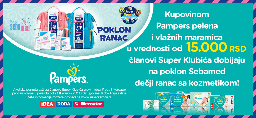 Pampers nagrađuje članove Super klubića