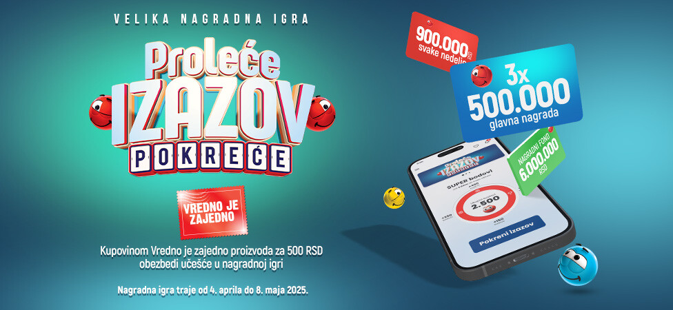 Proleće izazov pokreće!