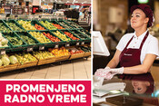 Redovno radno vreme IDEA, Roda i Mercator prodavnica