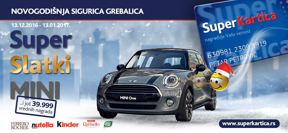 Super Kartica i Ferrero Sigurica grebalica