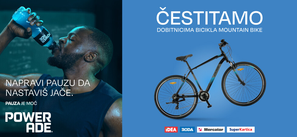 Top 10 dobitnika Powerade mountain bike