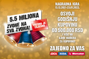 Velika VREDNO JE ZAJEDNO nagradna igra