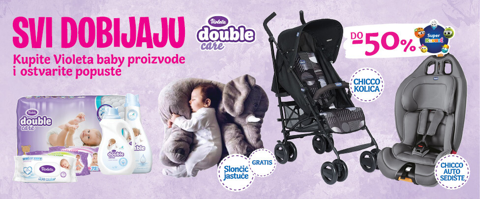 Violeta double care IDEA I Roda - svi dobijaju!