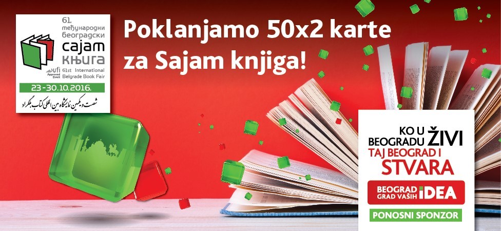 Vodimo vas na Sajam knjiga