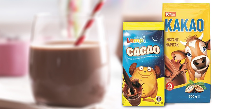Zasladite se uz nove K plus kakao napitke