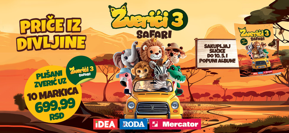 ZVERIĆI 3  Safari - Priče iz divljine