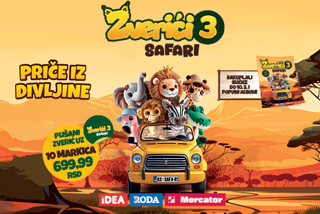 ZVERIĆI 3  Safari - Priče iz divljine