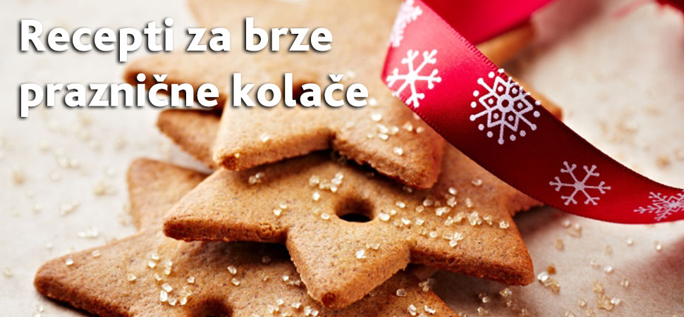 Recepti za brze praznične kolače